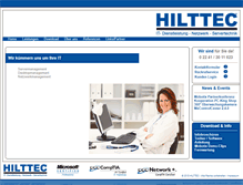 Tablet Screenshot of hilttec.de